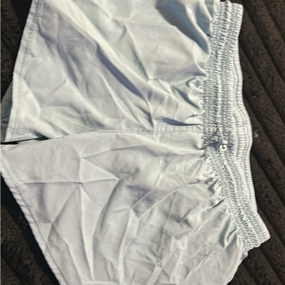 Nike Women's Sky Blue Athletic Shorts - Picture 1 of 1